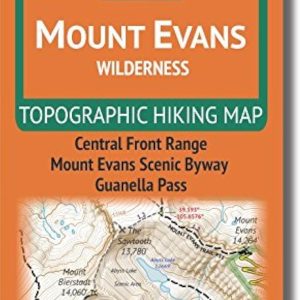 Mount Evans Wilderness - Colorado Topographic Hiking Map (2018)